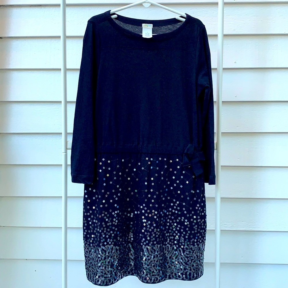 Crewcuts sequin dress, size 7